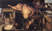 Pieter Aertsen Vanitas still-life in the background Christ in the House of Mary and Martha Germany oil painting artist